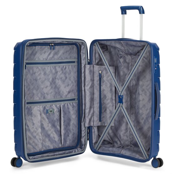 Roncato Skyline 2.0 4 ruote Set di valigie 3 pezzi con piega di espansione