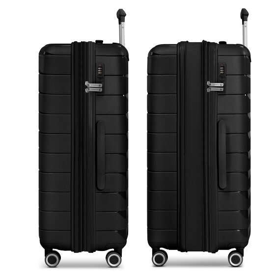 Franky London 4 ruote Carrello L 74 cm espandibile