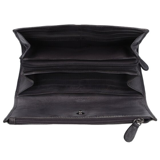 Jack Kinsky Portafoglio Nelson RFID in pelle 19 cm