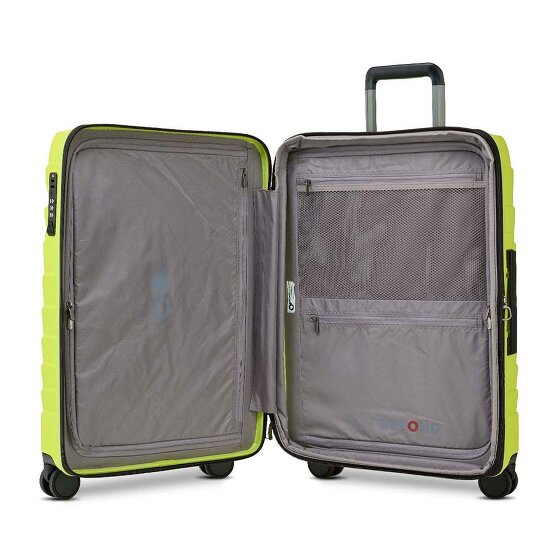 Echolac Exo 4 ruote Set di valigie 3 pezzi con piega di espansione