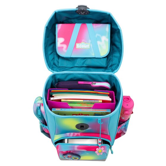Scout Neo Exklusiv Safety Light Set di borse per la scuola 5 pezzi