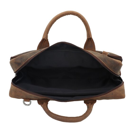 Plevier Retro Colmar Valigetta Pelle 40 cm Scomparto per laptop