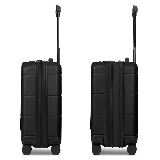 Police London 4 ruote Carrello della cabina 55 cm Scomparto per laptop con piega di espansione