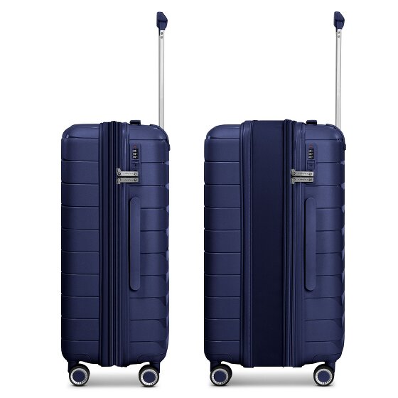 Franky London 4 ruote Carrello della cabina S 55 cm con piega di espansione