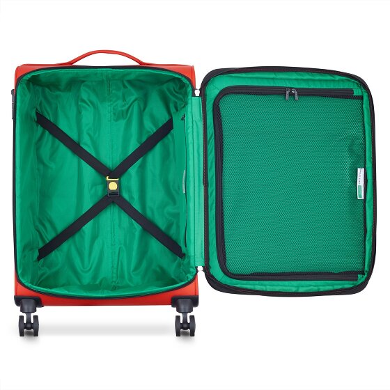 Delsey Paris x United Colors of Benetton Colour Block Set di valigie a 4 ruote 3 pezzi.