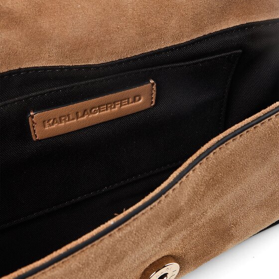 Karl Lagerfeld Signature Borsa a spalla Vera Pelle 32.5 cm