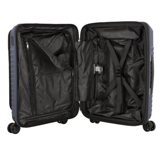 Samsonite Intuo 4 ruote Carrello della cabina 55 cm Scomparto per laptop con piega di espansione