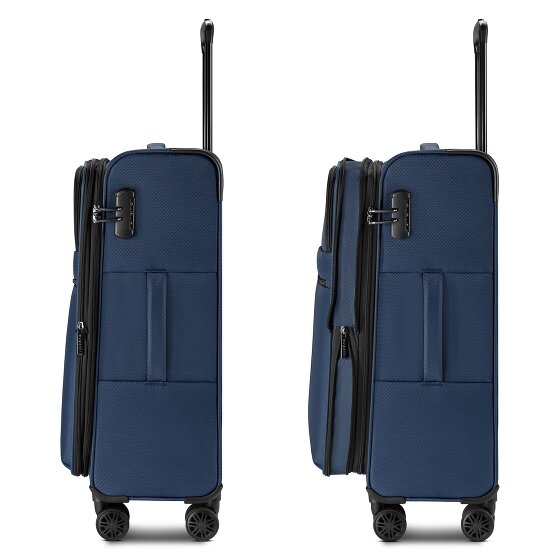 bugatti Valencia Soft 4 ruote Carrello M 65 cm con piega di espansione