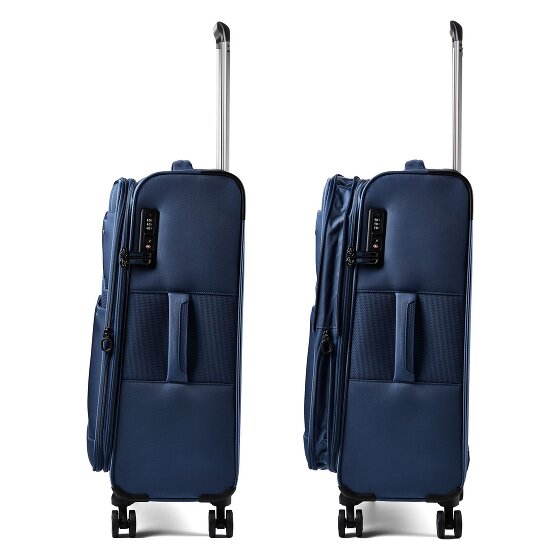 Cocoono Mauritius 4 ruote Carrello M 70 cm con piega di espansione