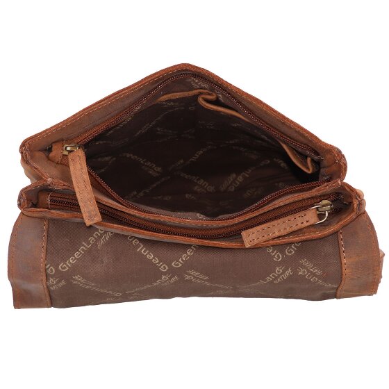 Greenland Nature Montenegro Borsa a tracolla in pelle 23 cm