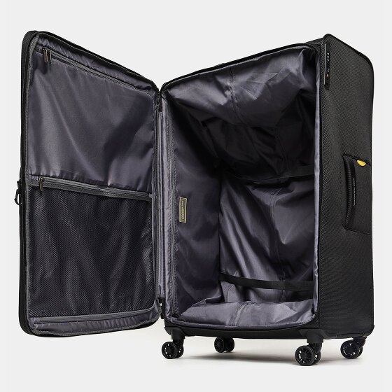Mandarina Duck Zephyr 4 ruote Carrello XL 83 cm con piega di espansione
