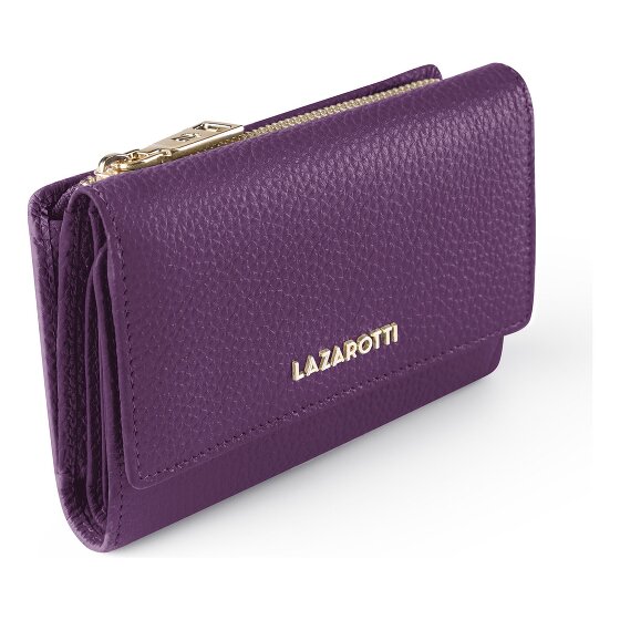 Lazarotti Portafoglio Bologna in pelle XL con scomparto con cerniera perimetrale, pelle, 14 cm