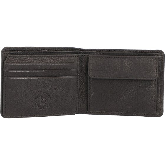 bugatti Portafoglio in pelle intrecciata 11 cm