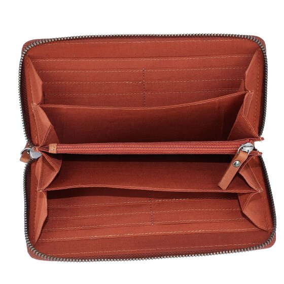 Burkely Portafoglio Avery antico RFID in pelle 20 cm