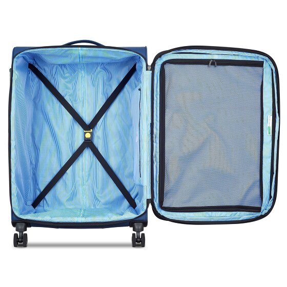 Delsey Paris x United Colors of Benetton BE Trolley a 4 ruote L 76 cm con piega elastica