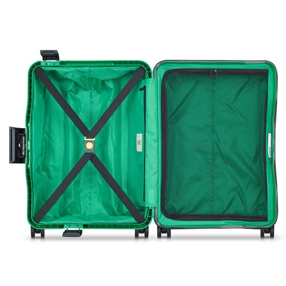 Delsey Paris x United Colors of Benetton Color Block Hardside Trolley da cabina a 4 ruote 55 cm