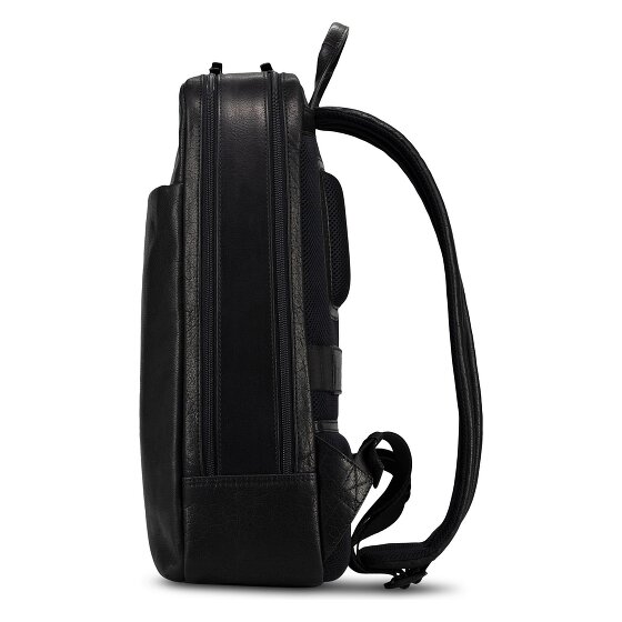 Jost Glasgow Zaino da giorno Protezione RFID Vera Pelle 44 cm Vano porta PC