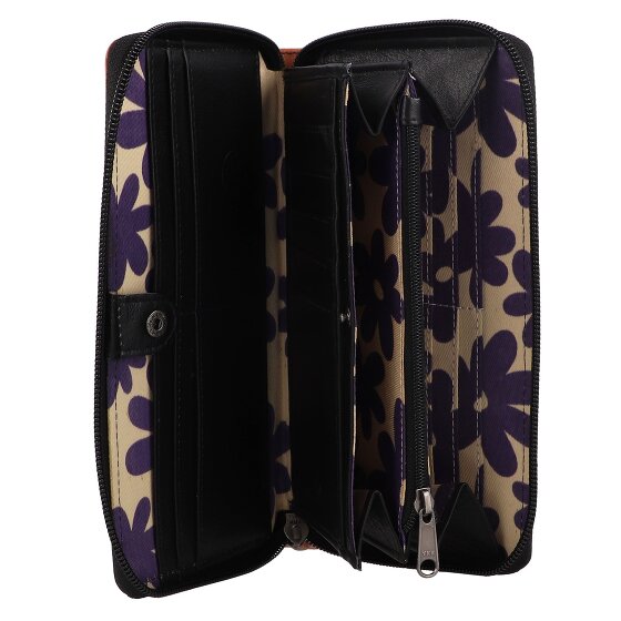Greenburry Nappa Portafoglio Protezione RFID Pelle 19.5 cm