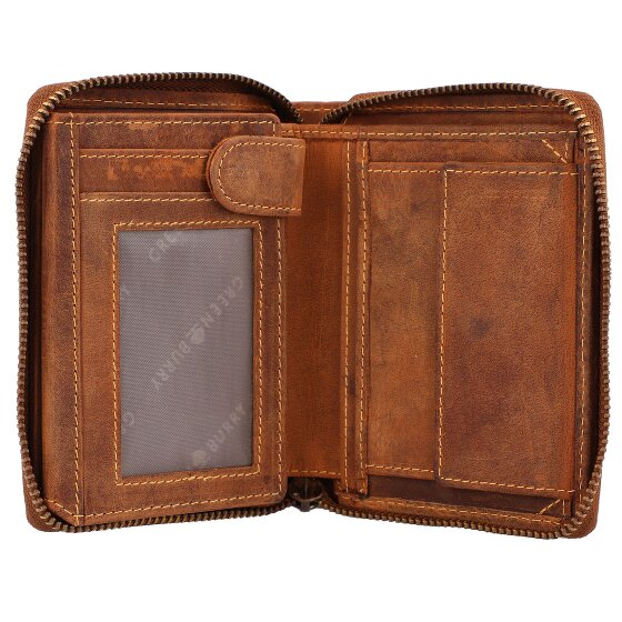 Greenburry Vintage Portafoglio Vera Pelle 12.5 cm
