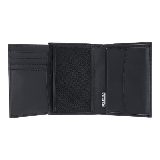 oxmox Leather Portafoglio Protezione RFID Vera Pelle 13 cm
