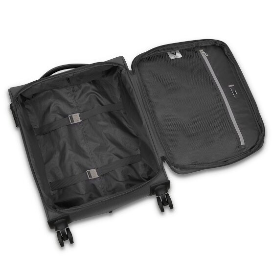 Roncato Twin 4 ruote Carrello della cabina S 55 cm con piega di espansione