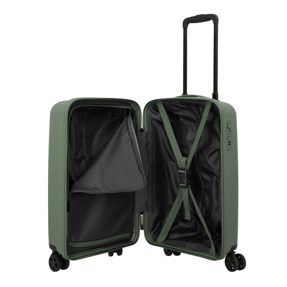 Travelite Air Stripe 4 ruote Carrello della cabina 55 cm