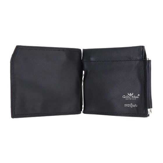 Golden Head Polo Portafoglio Protezione RFID Vera Pelle 11 cm