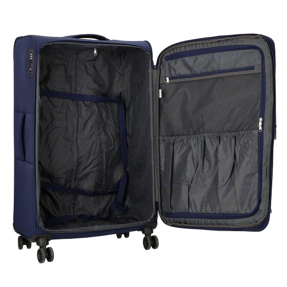 d&n Travel Line 9504 4 ruote Carrello L 76 cm con piega di espansione