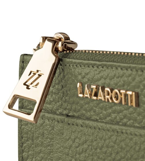 Lazarotti Bologna Portachiavi in pelle Portacarte in pelle 11,5 cm con scomparto per air tag