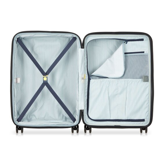 Delsey Paris Longitude 4 ruote Carrello 69 cm con piega di espansione