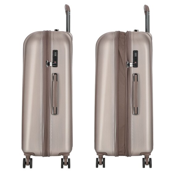 Polestream Moonrock 4 ruote Carrello 78 cm con piega di espansione