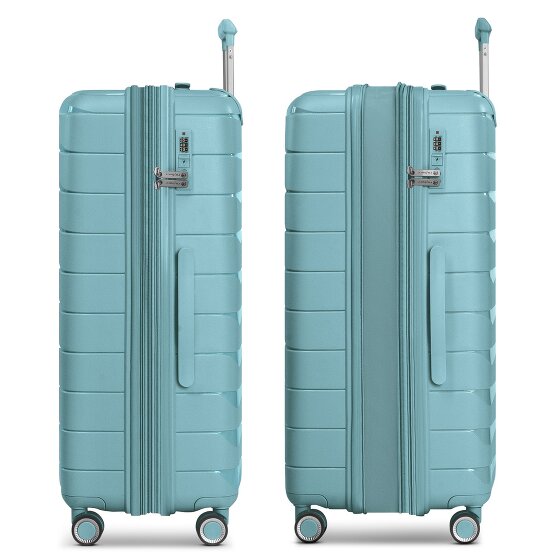 Franky London 4 ruote Carrello L 74 cm con piega di espansione