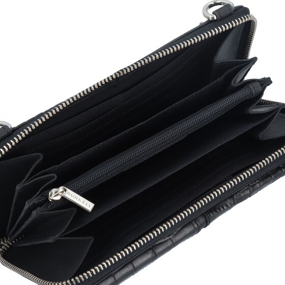 Burkely Cool Colbie Clutch Portafoglio RFID in pelle 20 cm
