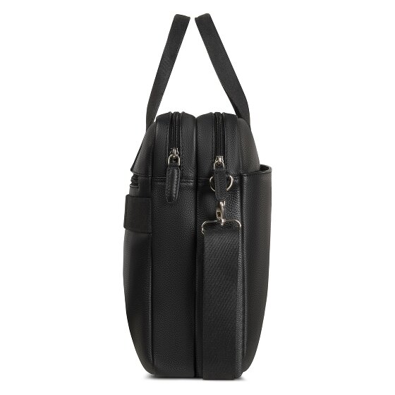 bugatti Valencia Valigetta Vera Pelle 40 cm Vano porta PC
