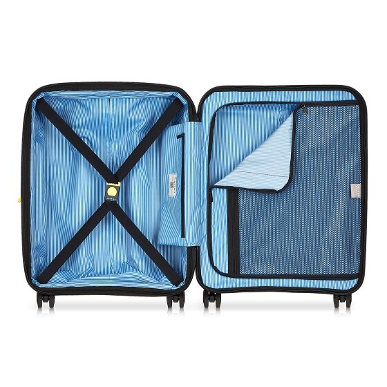 Delsey Paris Lutece Se 4 ruote Carrello della cabina 55 cm con piega di espansione