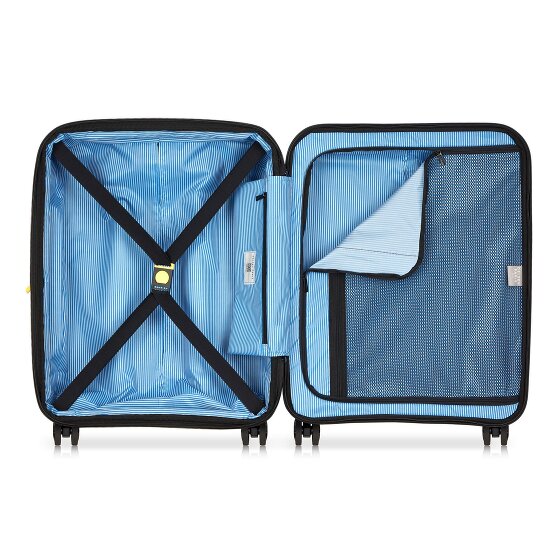 Delsey Paris Lutece Se 4 ruote Carrello della cabina 55 cm con piega di espansione