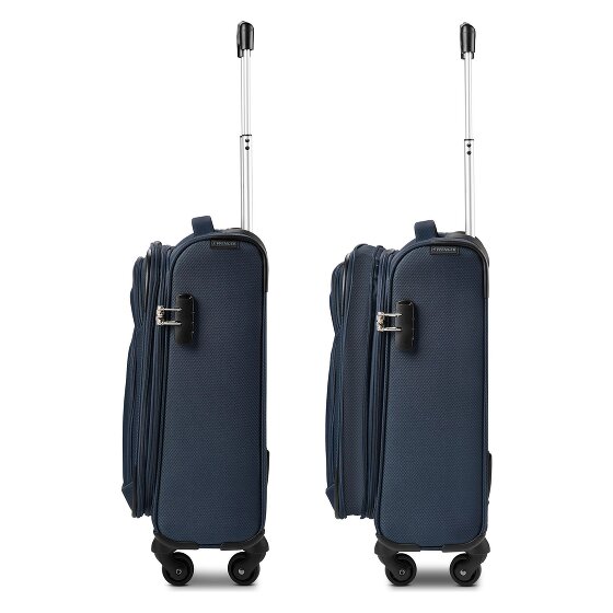 Wenger Beaumont 4 ruote Carrello della cabina S 54 cm con piega di espansione