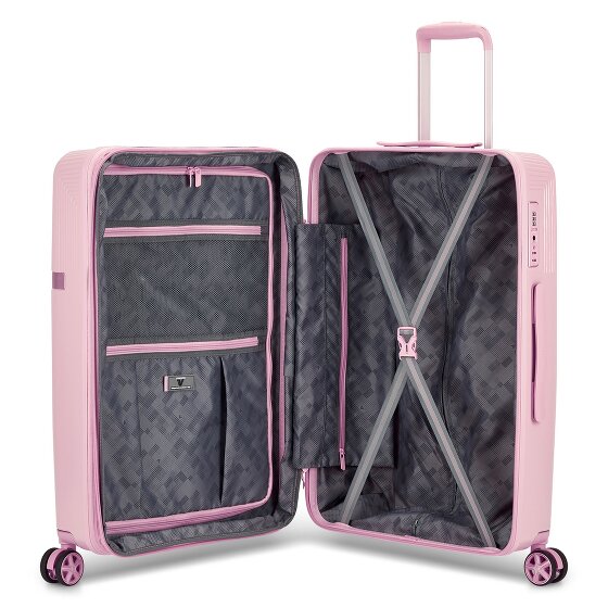 Roncato Airglam 4 ruote Set di valigie 3 pezzi con piega di espansione
