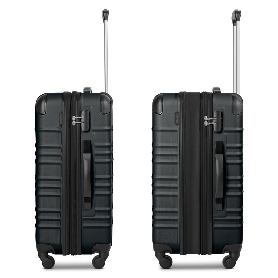 Wenger Amplar Evo 4 ruote Set di valigie 3 pezzi con piega di espansione