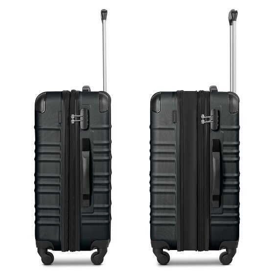 Wenger Amplar Evo 4 ruote Set di valigie 3 pezzi con piega di espansione