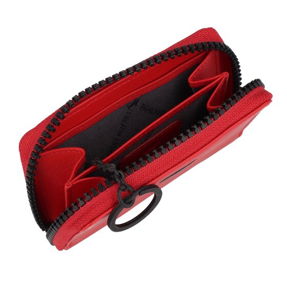 Braun Büffel Capri Portafoglio Protezione RFID Pelle 11 cm