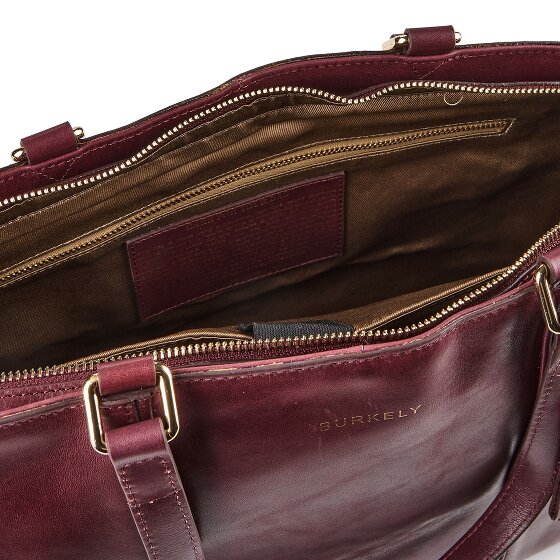Burkely Fine Florence Borsa shopper Vera Pelle 36 cm Vano porta PC
