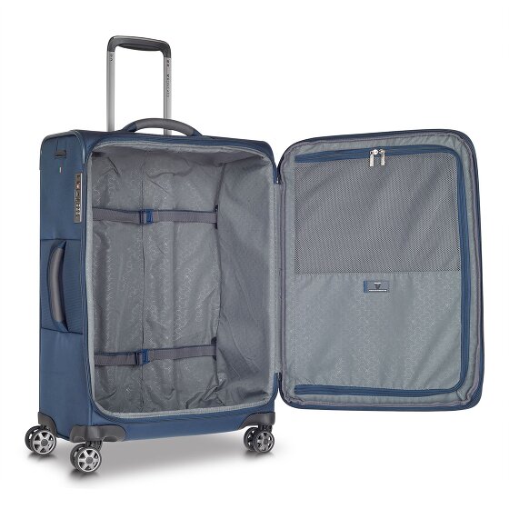 Roncato City 3.0 4 ruote Set di valigie 3 pezzi con piega di espansione