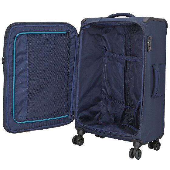 d&n Travel Line 9004 Set di valigie a 4 ruote 3 pz.