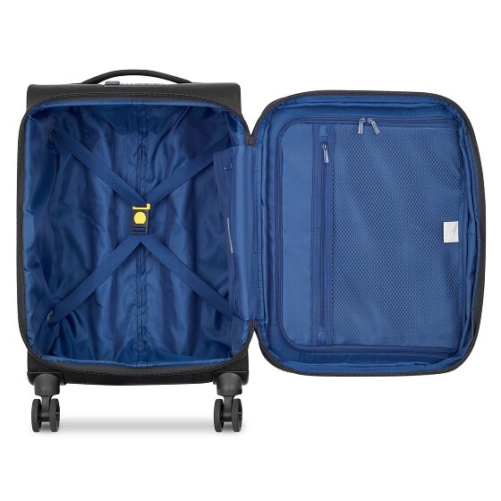Delsey Paris Brochant 3 4 ruote Carrello della cabina 55 cm con piega di espansione
