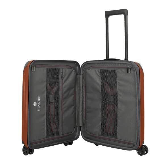Travelite Dynamiic 4 ruote Carrello della cabina 55 cm con piega di espansione