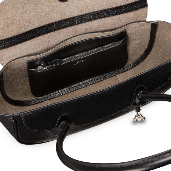 POLO RALPH LAUREN Polo ID Borsa a spalla Vera Pelle 37 cm