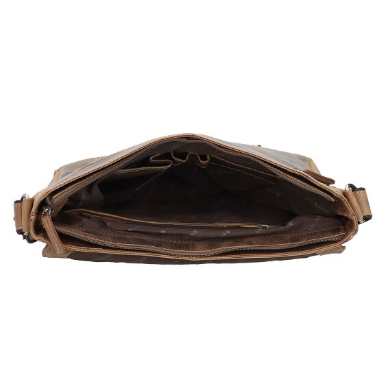 Greenburry Messenger vintage con scomparto per laptop da 39 cm