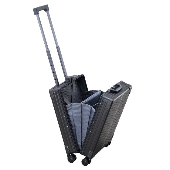 Aleon Trolley cabina Business a 4 ruote in alluminio, 55 cm