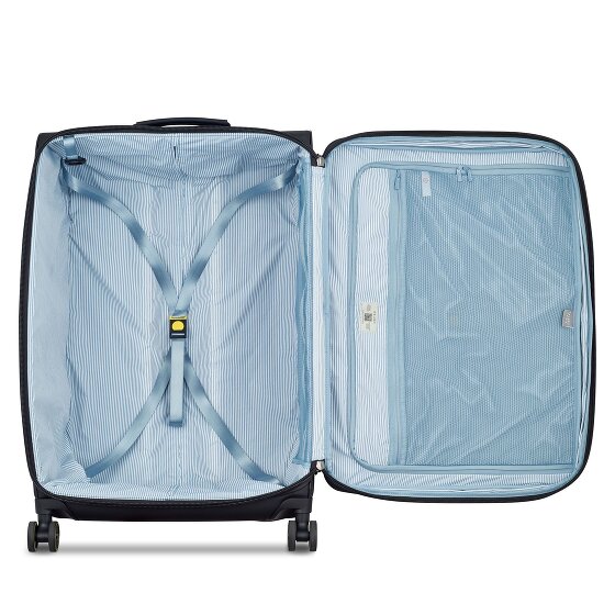 Delsey Paris Turenne Soft trolley a 4 ruote da 77 cm con piega ad espansione